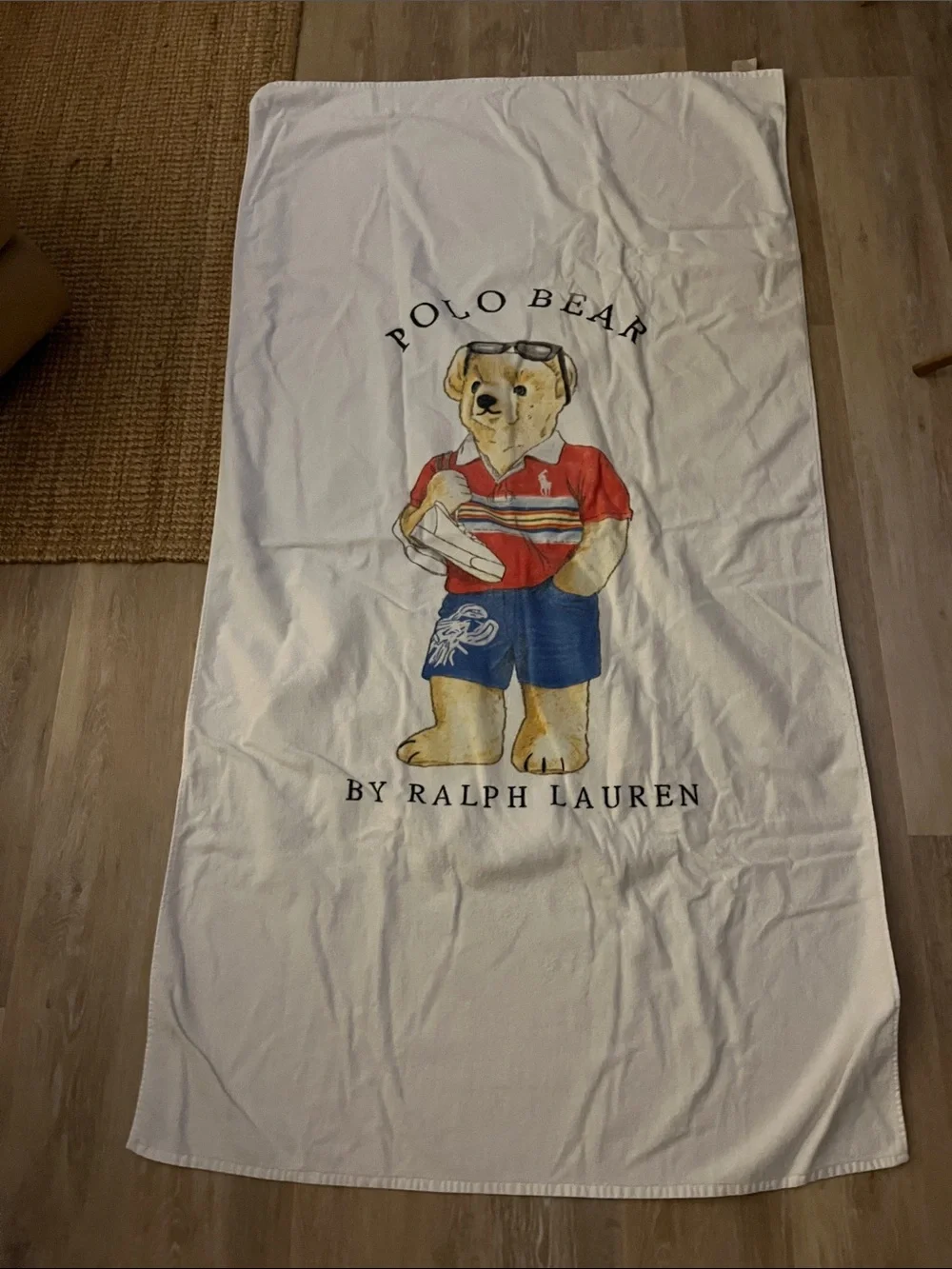 Polo Ralph Lauren Teddy Bear Beach Towel X Large